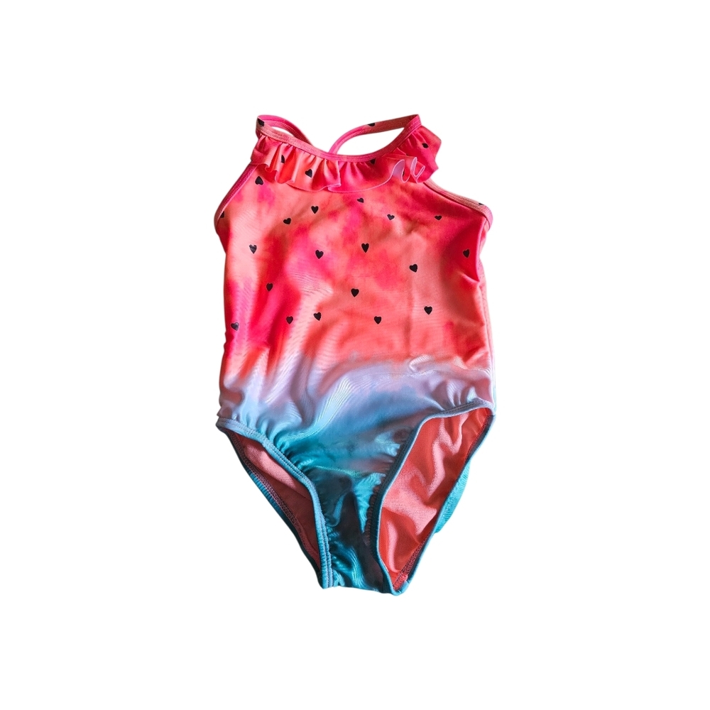 Kohl's Pink and Blue Kids Swim One Piece